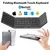 Teclado Bluetooth Dobrável com Touchpad, Portátil, Sem Fio, Recarregável, Min