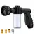 Ajustável de alta pressão spray bocal mangueira, Dog Shower Gun, Pet Wash Limp - Shopping do Consumidor