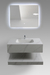 Combo Vanitory bacha estante y espejo con luz led incluida RO-131-80 - comprar online