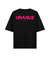 CAMISA OVERSIZED SKELETON PRETA na internet