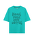 CAMISA OVERSIZED MAKE YOUR VERDE JADE - comprar online