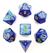 Dados Rpg Mármore Azul
