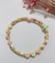 Pulseira Bolinhas Amarelas e Letrinhas - comprar online