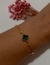 Pulseira Folheada 18k Trevo Verde na internet