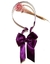 Tiara Monó Cetim Roxo - comprar online
