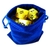 Saco Veludo Azul Para Dados Rpg