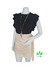 CROPPED CANELADO PRETO