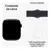 Apple Watch Series 10 42mm GPS - Pulseira esportiva Preto - loja online