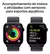 Apple Watch Series 10 46mm GPS - Pulseira esportiva Preto - Wagner Imports