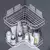 Kit 2 Prateleiras de Banheiro Pretas ou Brancas em Aço Inox na internet