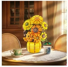 Conjunto de Bloques de Construcción de Girasoles en internet