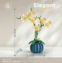 Bloques de Construcción de Orquídeas: Un Juguete Romántico MOC en internet