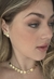 Conjunto Choker e Brinco Corações - comprar online