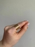 Anel Circular Dourado com Ajuste - Laranjal Acessórios Finos