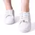 TÊNIS CASUAL BÁSICO FEMININO FLATFORM SOLA ALTA LISO