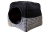CAMA IGLU E TOCA DOG/CAT LUXO LUPPET PRETO - comprar online
