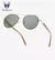 ÓCULOS DE SOL POLARIZADO UNISSEX VINTAGE PILOT SUNGLASS BRAND DESIGNER BAMBOO UV400GR - loja online