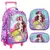 Imagem do MOCHILA ESCOLAR DE RODINHAS COM ESTOJO E LANCHEIRA RESISENTE E IMPERMEÁVEL MENINO/MENINA