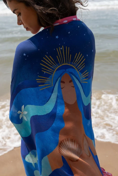 Canga Pareô Rainha do Mar