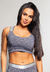Cropped Alça de Elástico Cruzado nas Costas Mescla | REF: FDR15 - vivaellegancia - Moda femenina fitness