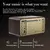Alto-falante Bluetooth nostálgico, Som retro, Rádio clássico, De madeira sem fio, BT5.0 - CoflyBr  E-commerce