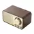 Imagem do Alto-falante Bluetooth nostálgico, Som retro, Rádio clássico, De madeira sem fio, BT5.0