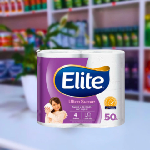 Hig. Elite Ultra doble hoja 4 unid.x 50 Mts.