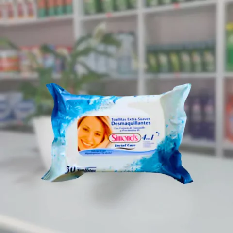 Toalla Desmaquillantes Simonds Extra Suave