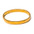 Pulseira Lisa Redonda Banhada a Ouro 18K na internet