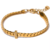 Pulseira Cubana Banha a Ouro 18K