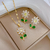 Set collar y artes flor