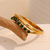 Anillo doble ondas - comprar online