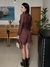 Imagem do Blusa de Tule - Marrom