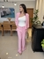 Calça Babado - Rosa - comprar online