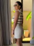 Regata Mandi - Nude com preto - AMALLO STORE