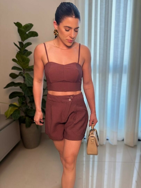 Conjunto Madu - Marrom Café - comprar online