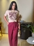Pantalona Cecília - Bordô - comprar online