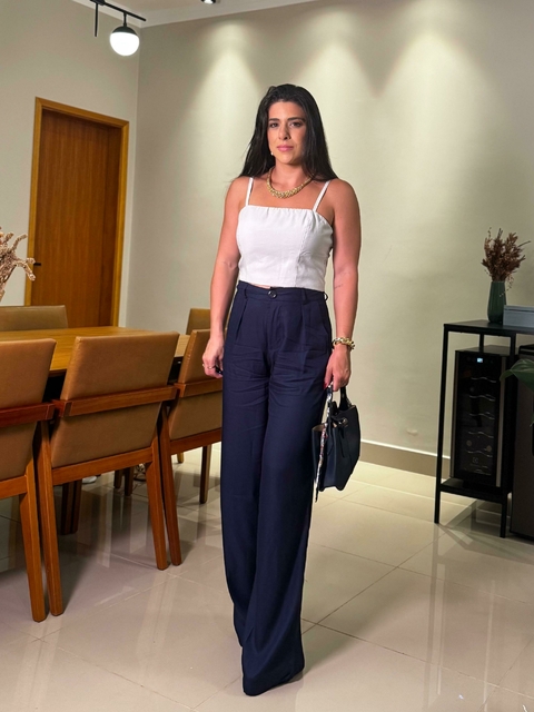 Pantalona Cecília - Azul - comprar online