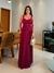Vestido Lorena - Bordô na internet