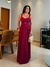 Vestido Lorena - Bordô