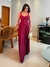 Vestido Lorena - Bordô - loja online