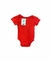 Body Vermelho | Item de desapego |4-6 meses