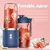 Mixer portatil para shakes, whey, sucos, com 2 copos