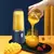 Mixer portatil para shakes, whey, sucos, com 2 copos