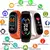 Imagem do Smartwatch M6 esportivo, frequência cardíaca, monitor de pressão arterial, multifunções