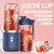 Mixer portatil para shakes, whey, sucos, com 2 copos - loja online
