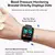 Smartwatch Y68, bluetooth, função música, monitor de sono, frequencia cardiaca na internet