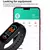 Smartwatch M6 esportivo, frequência cardíaca, monitor de pressão arterial, multifunções na internet