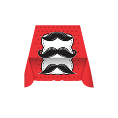 MANTEL FIESTA TEMATICA MOSTACHO