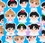 Jin Set de 6 Stickers